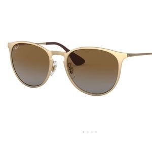 Mens Ray-Ban Polarized Erika Metal Sunglasses